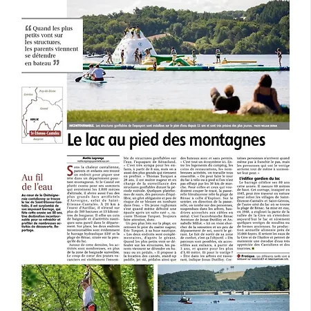 Mobilhome Au Bord Du Chalet Saint-Gérons